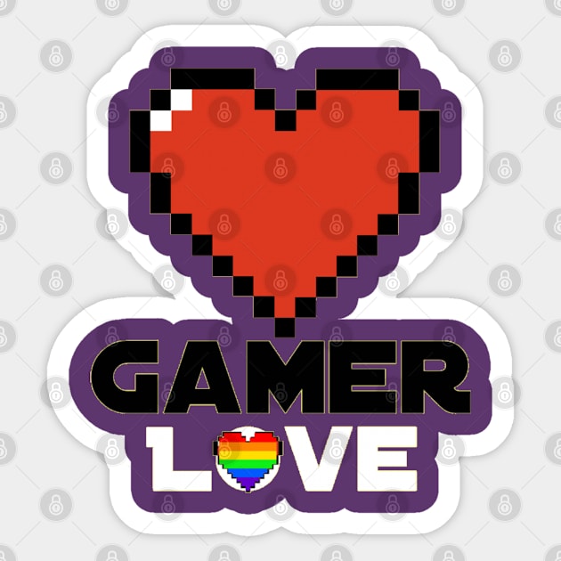 Gamer Love Sticker by Madam Roast Beef